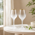 Sophisticated Nook Frosted Glass (Set of 2)