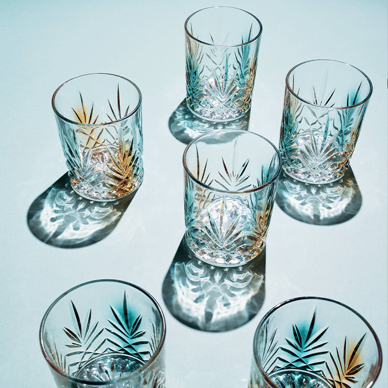 Tropical Radiance Glassware (Set of 2)