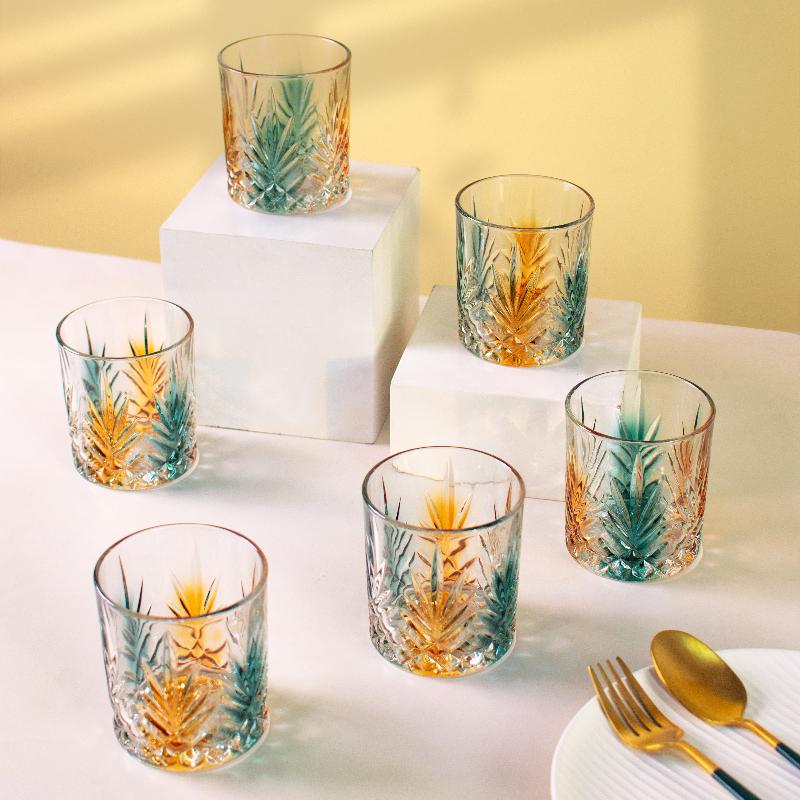 Tropical Radiance Glassware (Set of 2)