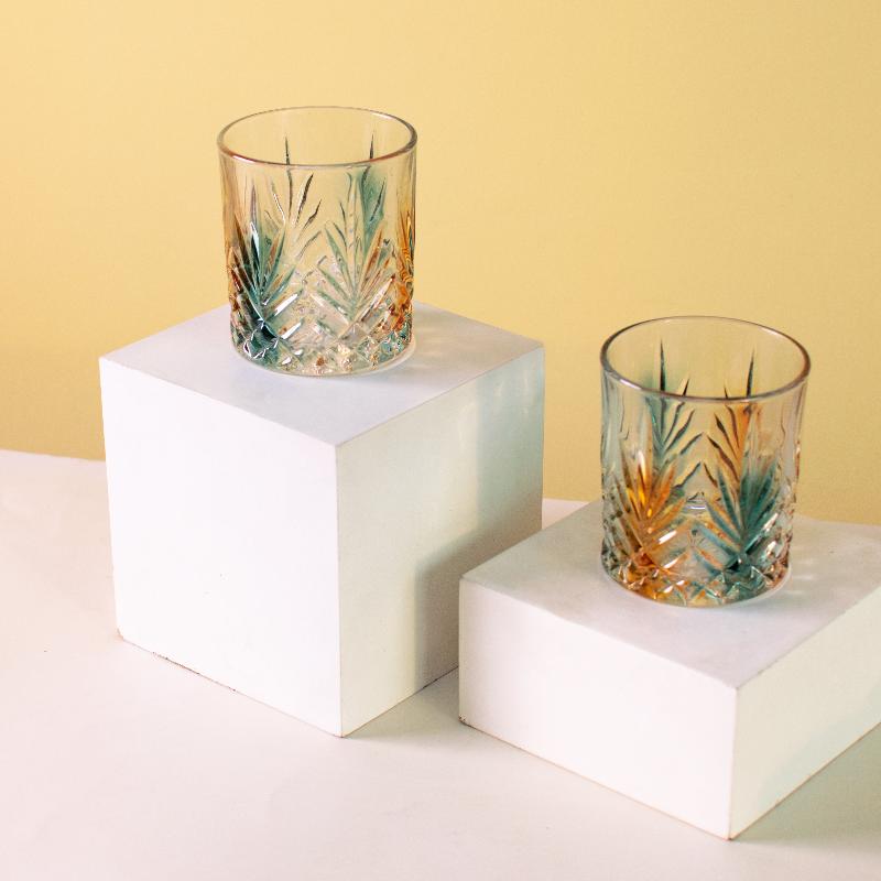 Tropical Radiance Glassware (Set of 2)