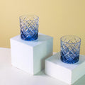 Blue Prism Crystal Glasses (Set of 2)