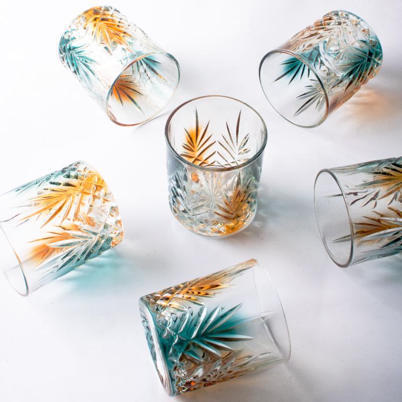 Tropical Radiance Glassware (Set of 2)