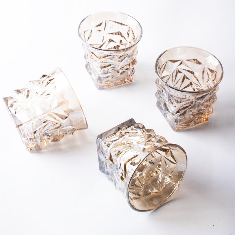 Luxe Diamond Cut Glass (Set of 2)
