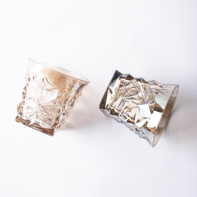 Luxe Diamond Cut Glass (Set of 2)