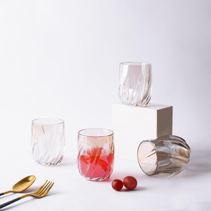 Gilded Swirl Glasses (Set of 2)