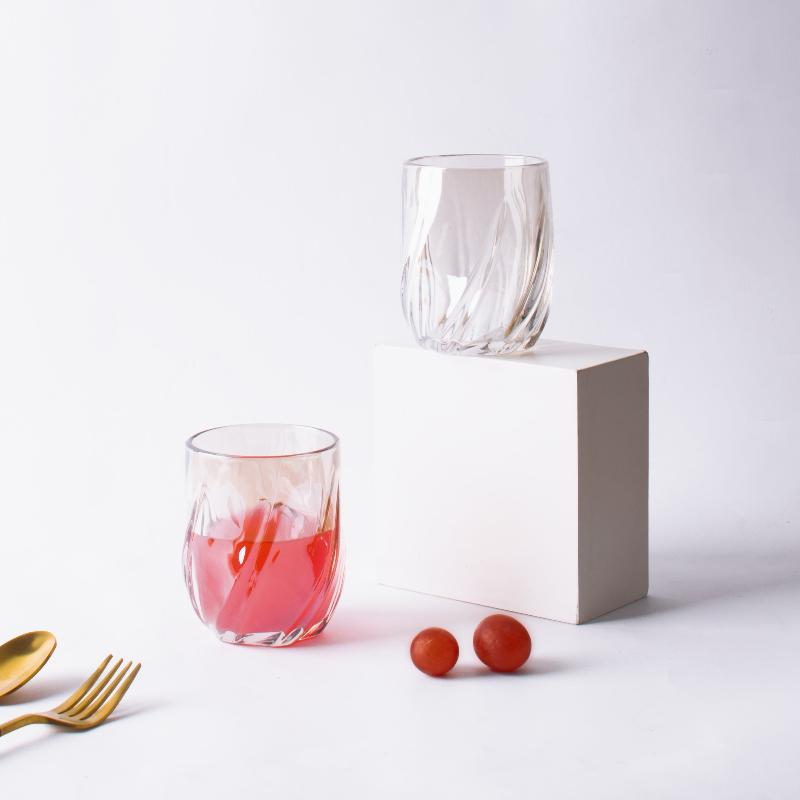 Gilded Swirl Glasses (Set of 2)