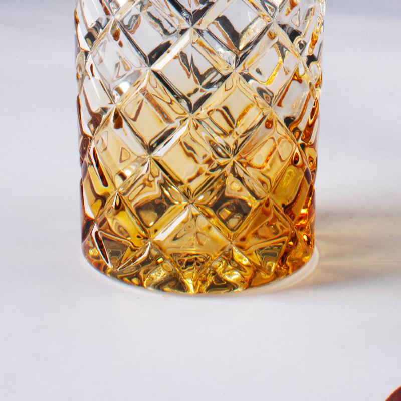 Sunset Prism Crystal Tall Glasses (Set of 2)