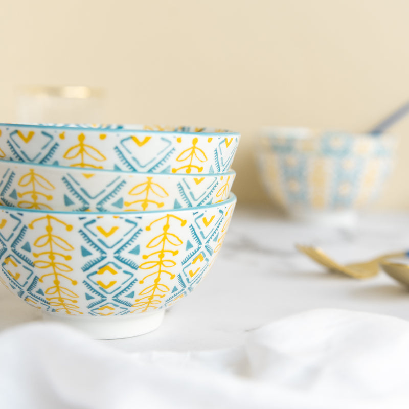 Colorful Designer Pattern Moroccan Bowl