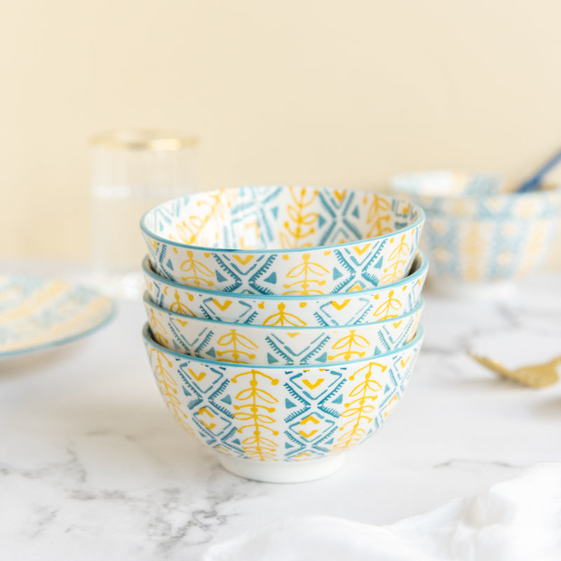 Colorful Designer Pattern Moroccan Bowl