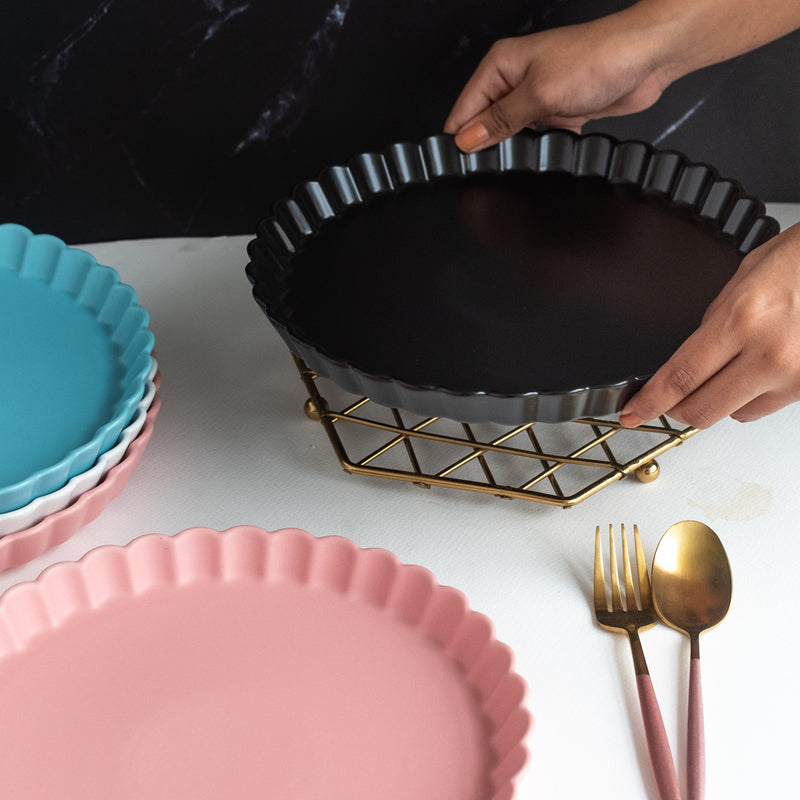 Crinkle Serving Plate