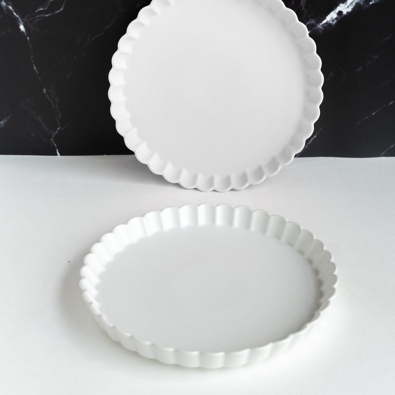Crinkle Serving Plate