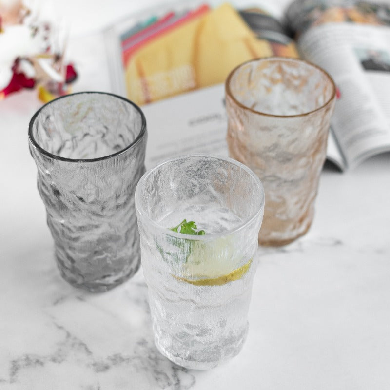 Premium Frosted Glacier Glass (Set of 4)
