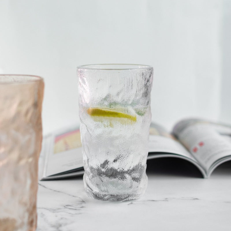 Premium Frosted Glacier Glass (Set of 4)