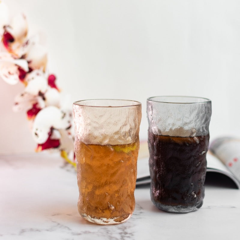Premium Frosted Glacier Glass (Set of 4)